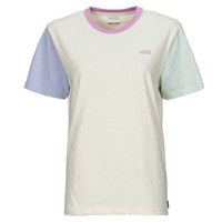 Vêtements Checkerboard T-shirts manches courtes Vans COLORBLOCK BFF TEE Multicolore