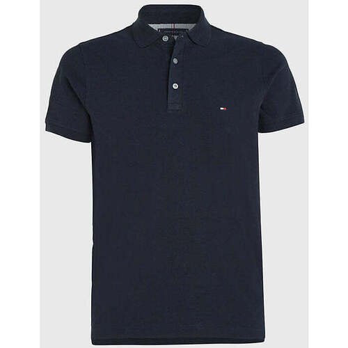 Vêtements Homme T-shirts & Polos Tommy Hilfiger Polo  marine Bleu