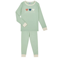Vêtements Fille Pyjamas / Chemises de nuit Petit Bateau MAMIA Vert