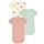Vêtements Enfant Pyjamas / Chemises de nuit Petit Bateau A09YF6 X3 Blanc / Rouge / Vert