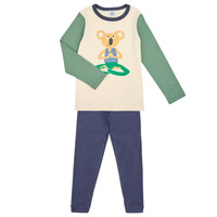 Vêtements Enfant Pyjamas / Chemises de nuit Petit Bateau MANANE Multicolore