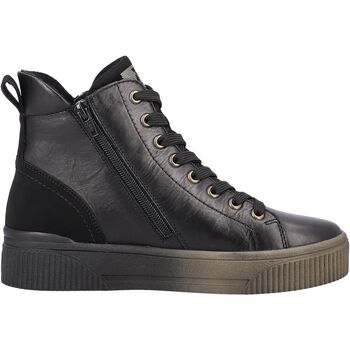 Chaussures Femme Baskets montantes Rieker W0761 Sneaker Noir