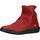 Chaussures Femme Boots Softinos Bottines Rouge