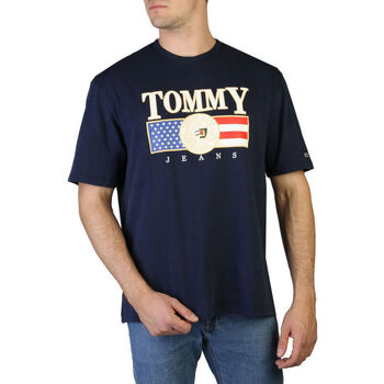 Vêtements Homme T-shirts manches courtes Tommy Hilfiger - dm0dm15660 Bleu