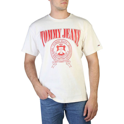 Vêtements Homme T-shirts manches courtes Tommy Hilfiger - dm0dm15645 Blanc