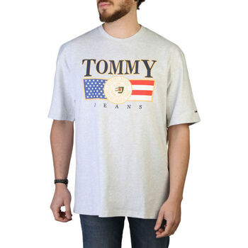 Vêtements Homme T-shirts manches courtes Tommy Hilfiger - dm0dm15660 Gris