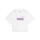 Vêtements Fille T-shirts manches courtes Puma 383590-07 GRILS LOGO CROPPED TEE Blanc