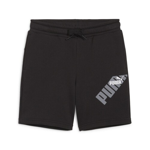 Vêtements Garçon Shorts / Bermudas disponible Puma disponible PUMA POWER GRAPHIC SHORTS TR  B Noir