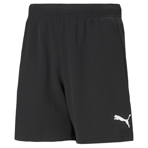 Vêtements Garçon Shorts / Bermudas Puma black TEAMRISE SHORT Noir