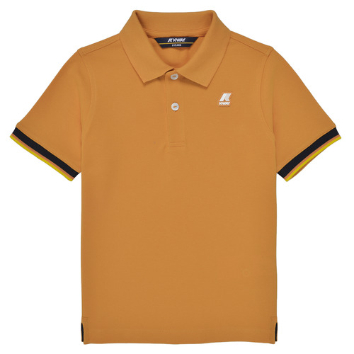 Vêtements Garçon Men's PGA Tour Vacation Print Golf Polo K-Way P. VINCENT Orange