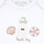 Vêtements Fille Ensembles enfant Guess BODY + CHIFFON SHORTS Blanc / Rose