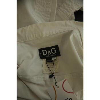 D&G Veste en coton Blanc