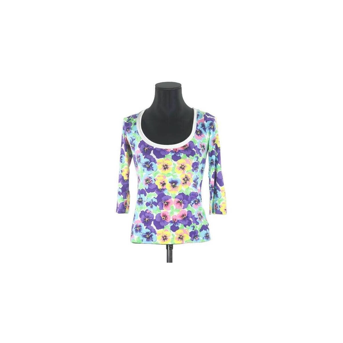 Vêtements Femme Débardeurs / T-shirts sans manche Versace Top multicolore Multicolore