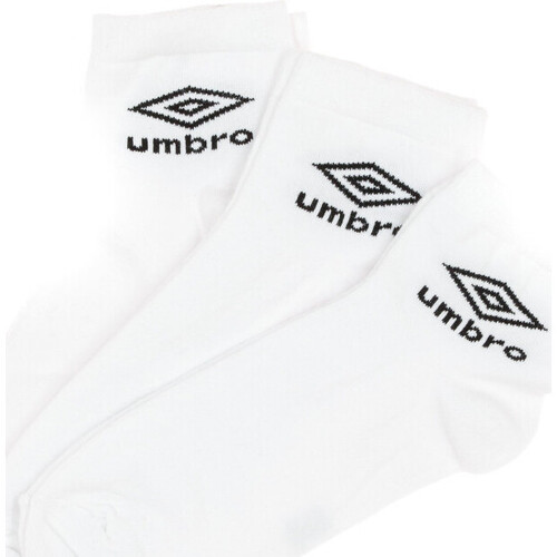 Sous-vêtements Homme Chaussettes Umbro UMR/QTX3/BAS Blanc