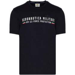 Vêtements men T-shirts & Polos Aeronautica Militare  Bleu