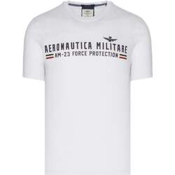 Vêtements Homme T-shirts Watches & Polos Aeronautica Militare  Blanc