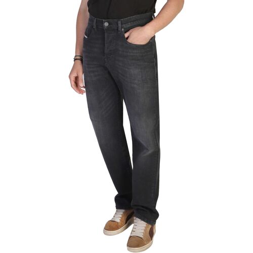 Vêtements Homme Jeans Diesel d-viker l32 a05156 rm043 02 grey Noir