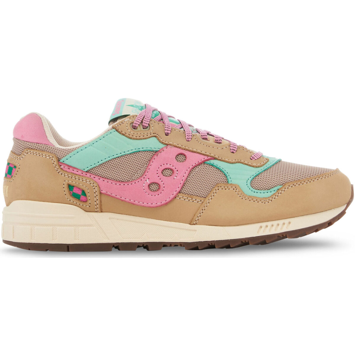 Chaussures Homme Baskets mode Saucony Shadow 5000 S70746-3 Grey/Pink Marron