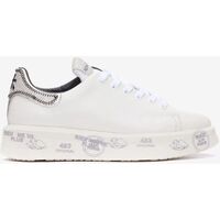 Chaussures Femme Baskets mode Premiata BELLE 6548-WHITE Blanc