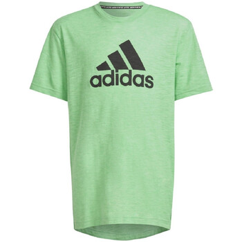 Vêtements Enfant T-shirts & Polos Violet adidas Originals Tee-shirt ENFANT  B BOS SUM TEE Vert