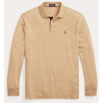 Vêtements Homme T-shirts & Polos Ralph Lauren Polo manches longues  beige Beige