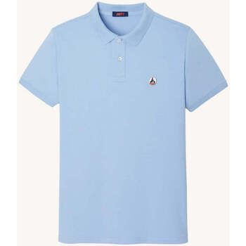 Vêtements Homme T-shirts & Polos JOTT Polo  bleu clair en coton bio Bleu