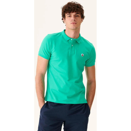 Vêtements Homme T-shirts & Polos JOTT Polo  vert en coton bio Vert