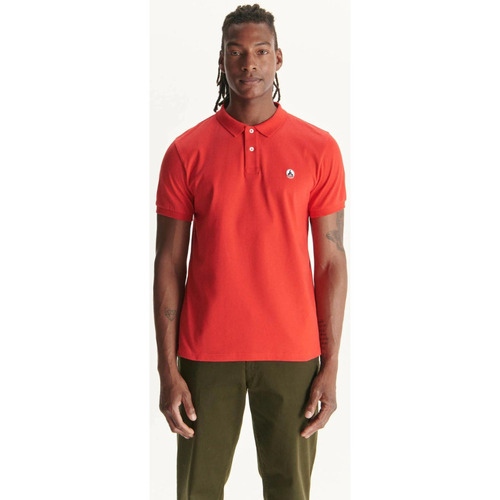 Vêtements Homme T-shirts & Polos JOTT Polo  rouge en coton bio Rouge