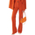 Vêtements Femme Pantalons Marella 31361838 Orange