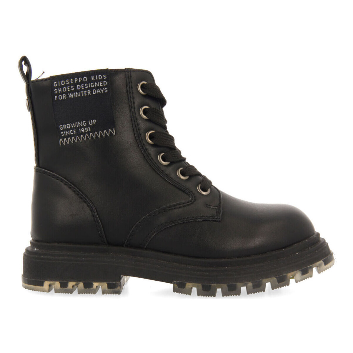 Chaussures Fille Bottes Gioseppo hamill Noir
