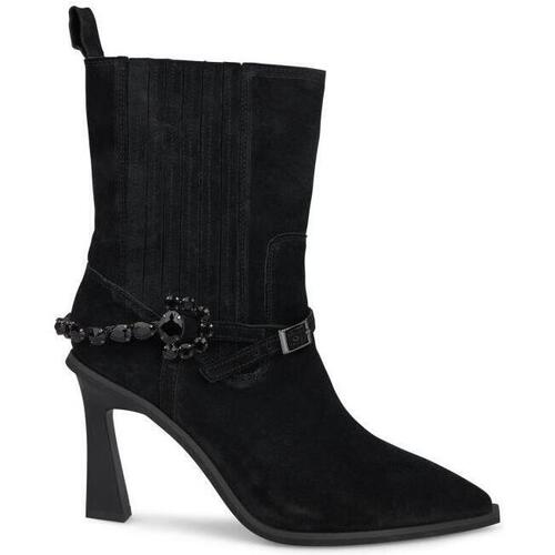 Chaussures Femme Bottines Sweats & Polaires I23264 Noir