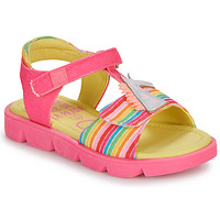 Chaussures Fille prada allacciate tronchetti neon sneakers Agatha Ruiz de la Prada SANDALIA UNICORNIO Rose / Multicolore