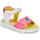 Chaussures Fille Sandales et Nu-pieds nylon backpack pradaa Prada SANDALIA MOVIE Blanc / Rose