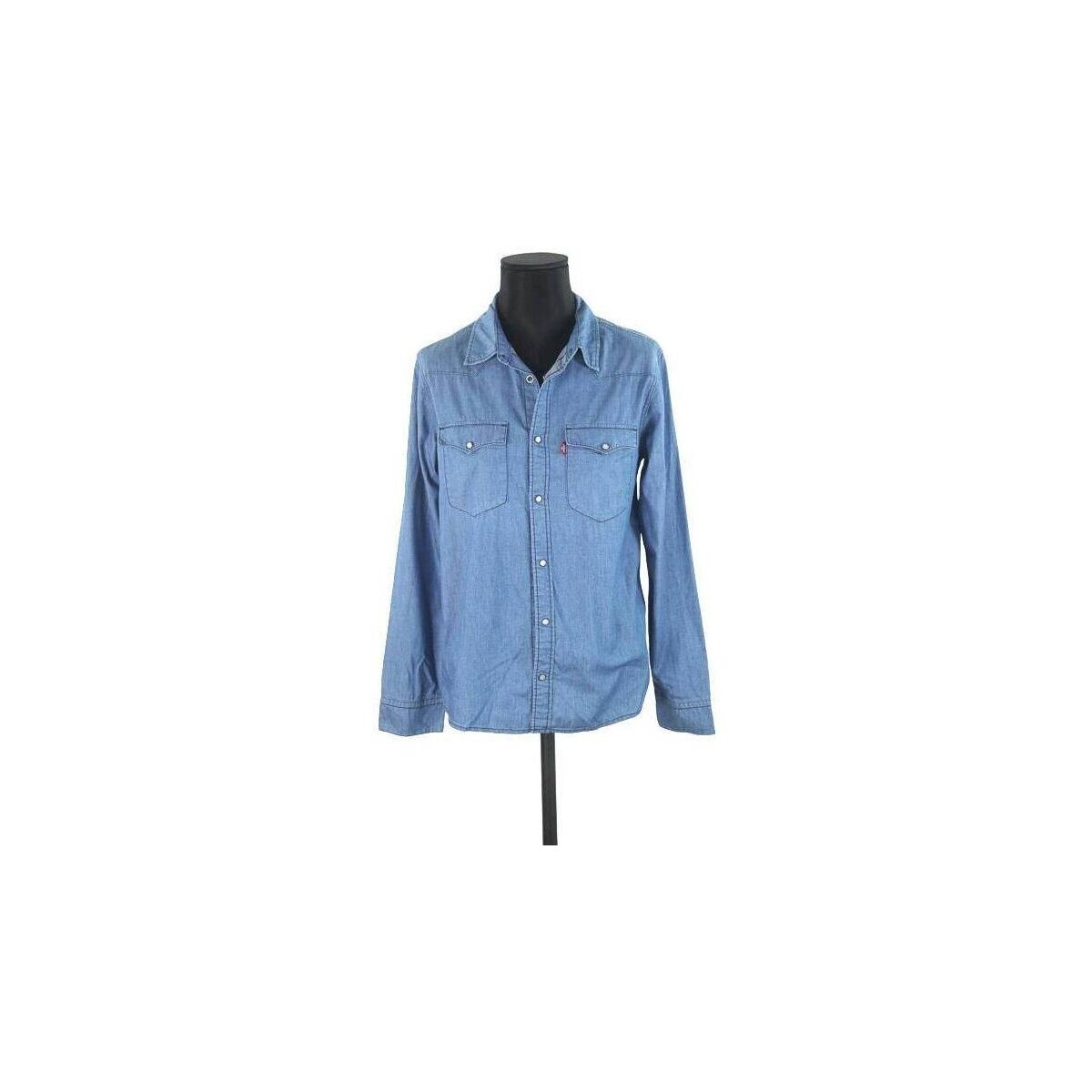 Vêtements Femme Débardeurs / T-shirts sans manche Levi's Chemise en coton Bleu