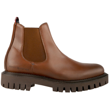 Chaussures Homme Boots Tommy Hilfiger fm0fm04755-gvi Marron