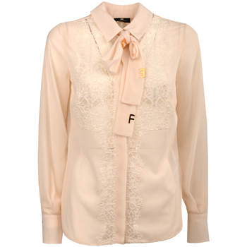 Vêtements Femme Chemises / Chemisiers Elisabetta Franchi ca01036e2-193 Blanc