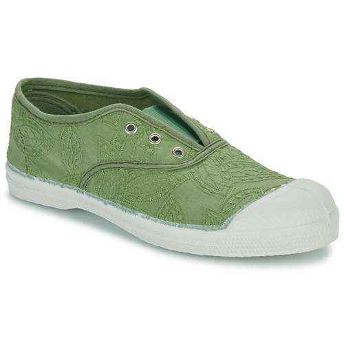 Chaussures Fille Baskets neon Bensimon TENNIS ELLY BRODERIE ANGLAISE Vert