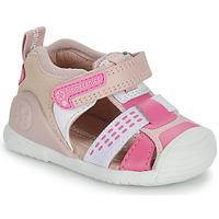 Chaussures Fille Ballerines / Babies Biomecanics SANDALIA SPORT Rose