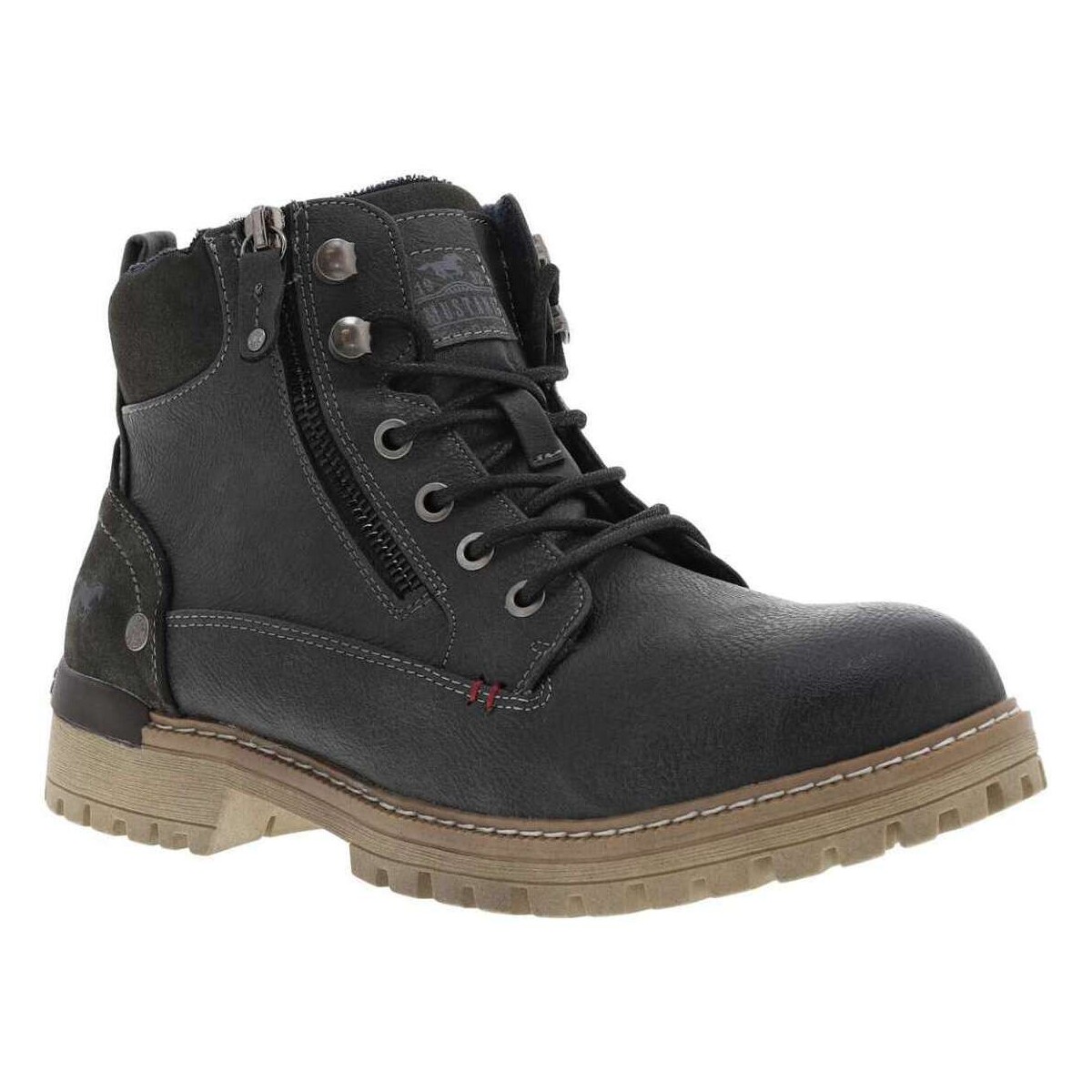 Chaussures Homme Boots Mustang 17499CHAH23 Gris
