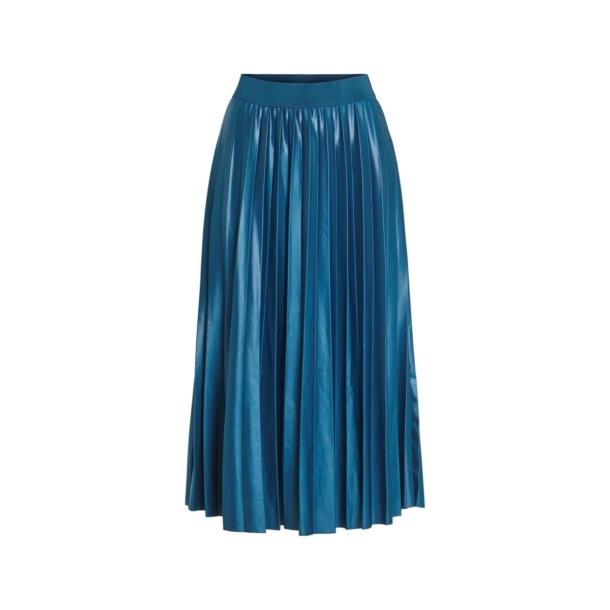 Vêtements Femme Jupes Vila Skirt Nitban - Moroccan Blue Bleu