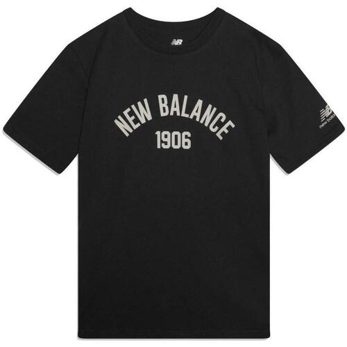 Vêtements Homme T-shirts manches courtes New Balance  Gris