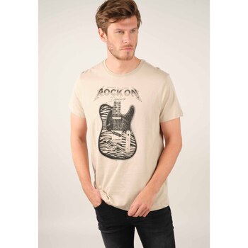 Vêtements Homme T-shirts & Polos Deeluxe T-Shirt ROCKON Beige