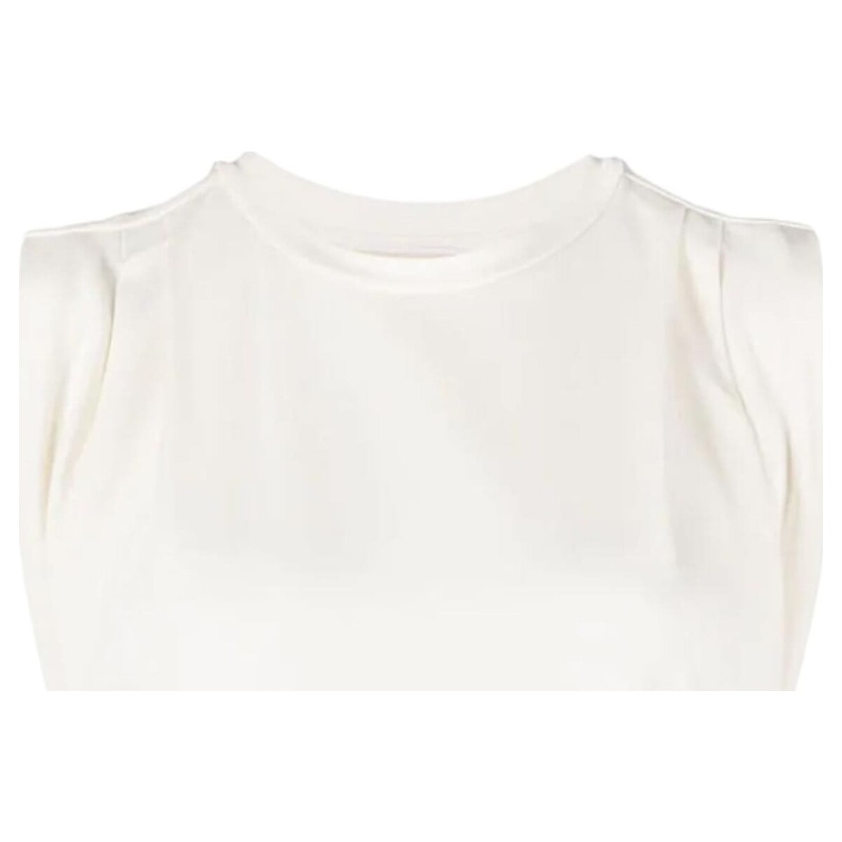 Vêtements Femme T-shirts manches courtes MICHAEL Michael Kors mf351317aw-110 Blanc