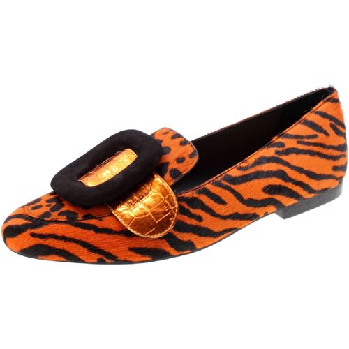 Chaussures Femme Mocassins Stefany P. 245810 Orange