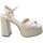 Chaussures Femme Sandales et Nu-pieds Lorenzo Mari 142860 Blanc