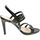 Chaussures Femme Sandales et Nu-pieds Lorenzo Mari 240290 Noir