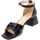 Chaussures Femme Sandales et Nu-pieds Francescomilano 461333 Noir