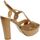 Chaussures Femme Sandales et Nu-pieds Lorenzo Mari 139559 Marron