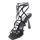 Chaussures Femme Sandales et Nu-pieds Miss Unique 142824 Noir