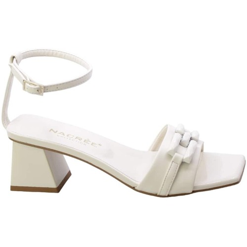 Chaussures Femme Sandales et Nu-pieds Nacree 143097 Blanc